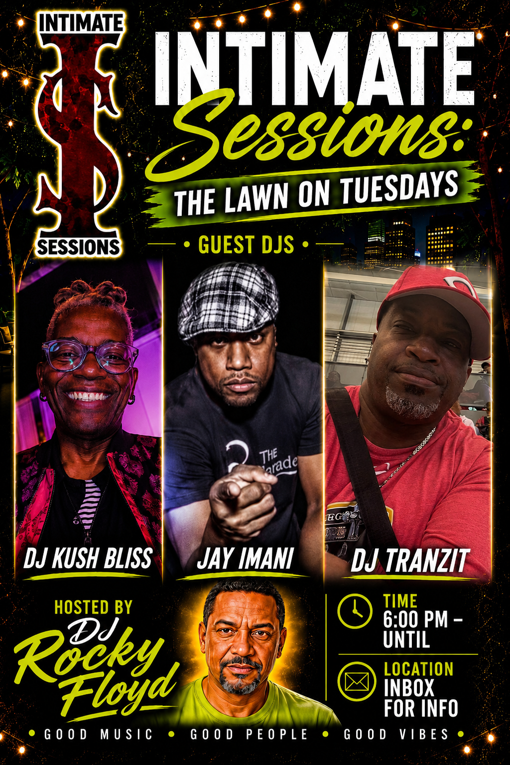 Vibe City DJs event flyer 2