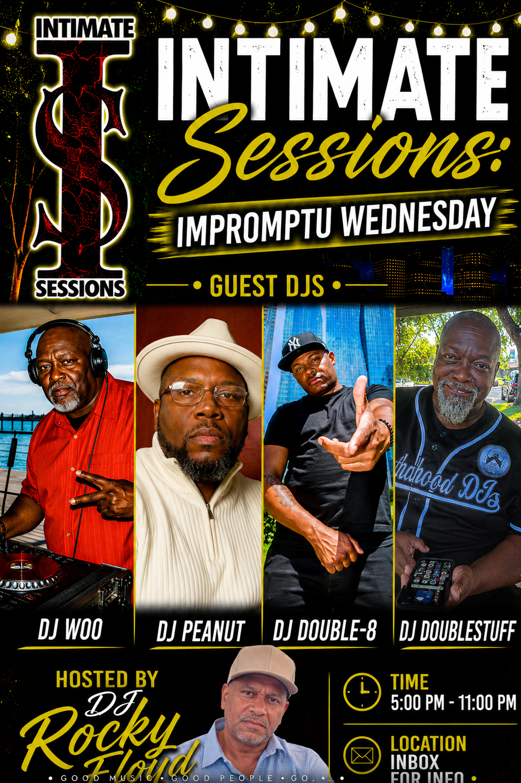 Vibe City DJs event flyer 3