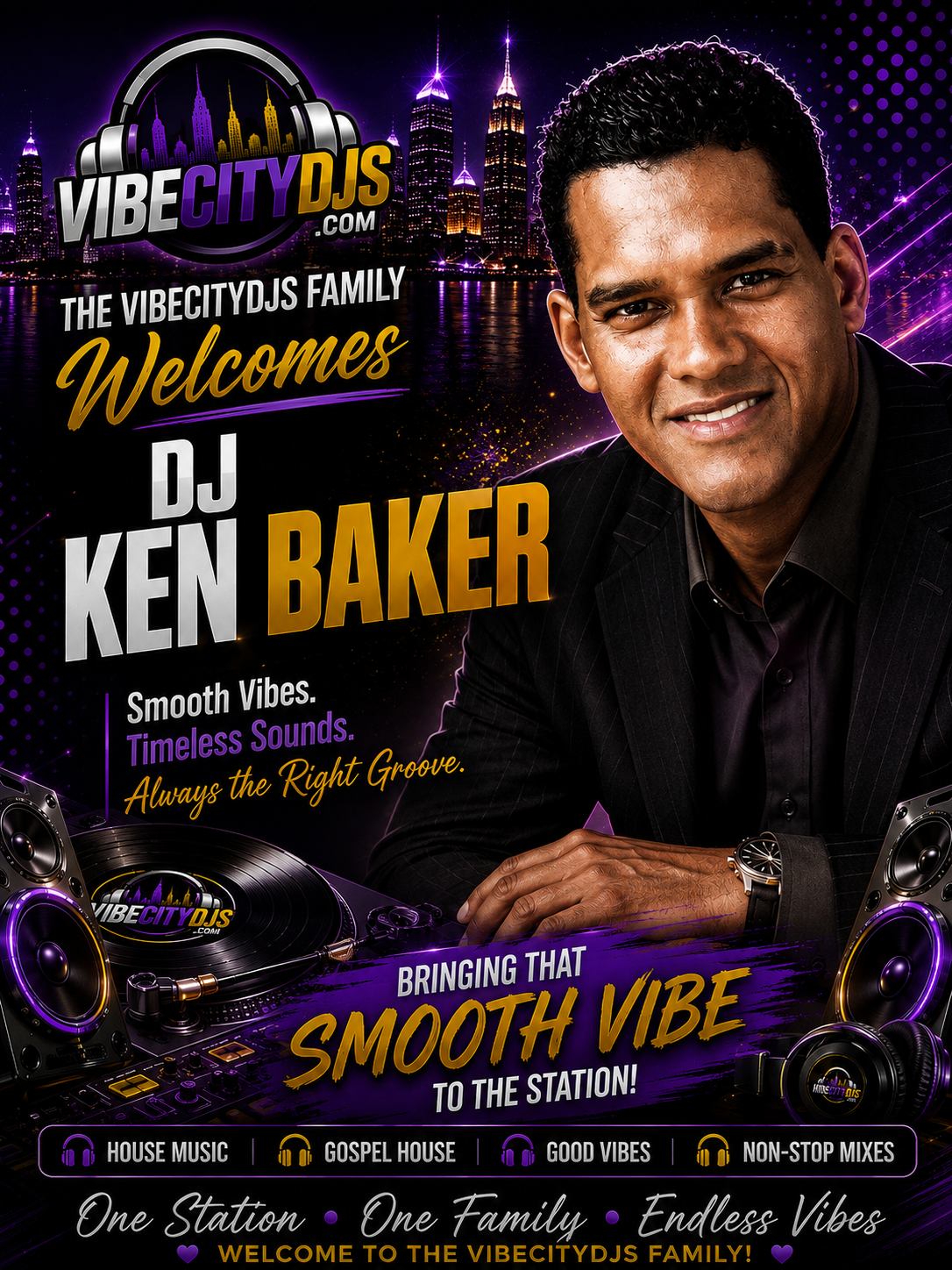 DJ Ken Baker - Vibe City DJs