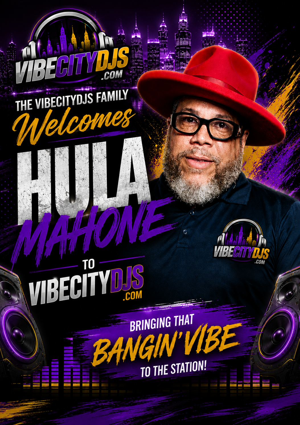 Hula Mahone - Grammy Award Winner - Vibe City DJs